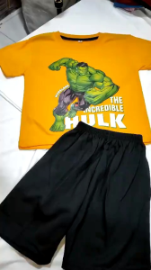 SETELAN KAOS DISTRO ANAK LAKI LAKI EKSCAVATOR. USIA 1-10 TAHUN