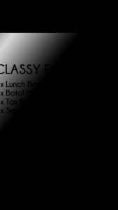 Lunch Box Set Classy E Kotak Makan Botol minum Tas Bekal Berkualitas Free Sendok Garpu Bebas BPA