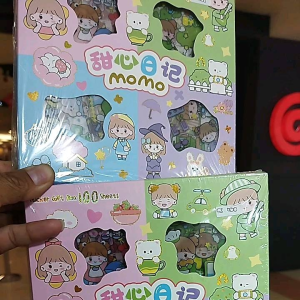 Stiker Momo 4 Warna Isi 100 Sheets: Solusi Promosi dan E-commerce