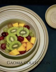 Gaoma collection 🐎🔥 Japanese Retro Style ชามข้าววินเทจ ขนาด 4.5 นิ้ว เนื้อดินเผาสีดำลายเกลียว แบบแร่เตา ใหม่ปี 2025 สำหรับร้านอาหารสไตล์เฉพาะและใช้ในบ้าน