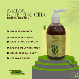 sabun Cair Ketepeng Cina Original Ampuh atasi gatal2 Panu Exim Jerawat Kudis Biang Keringat dll