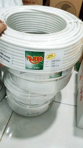 KABEL LISTRIK SERABUT TEBAL PAJERO 2X2.5 50M PUTIH  /KABEL SERABUT /KABEL LISTRIK/KABEL AUDIO