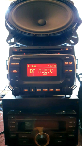 Máy phát nhạc Bluetooth. aux.usb.radio của xe KIA Rio. giành lắp xe ô tô hoặc nghe nhạc cá nhân.