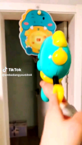 đồ chơi bóng phi tiêu khủng long( màu ngẩu nhiên)