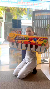 thảm đồ chơi phát nhạc ( tặng kèm pin)