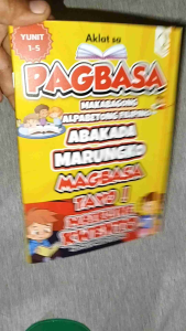 AKLAT SA PAGBASA YUNIT 1 - YUNIT 5 200 pages AKLAT SA PAGBASA ✅P330 💥 Alpabetong Filipino - 34pages Abakada - 50pages Marungko - 40pages Magbasa Tayo - 30pages Maikling Kwento - 40pages 5 in 1 Book.. 😱 pinagsama sama yung yunit 1-5 sa isang boo