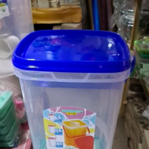 Toples Es Ramah Lingkungan & Desain Praktis: Toples Kerupuk GREEN LEAF uk65 lt ABELLA-0165