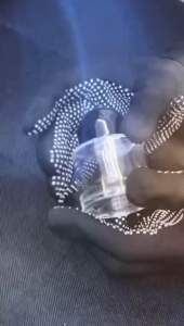 [ 1 PCS ] BOTOL KOSONG MINYAK WANGI 32ML BULAT CAP HITAM SEPARA BULAT SKRU ( T150 )