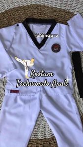 Baju Taekwondo 1 Steel: Baju Bela Diri Anak Original & Photoshoot Newborn