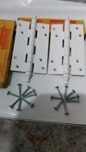 TERMURAH Engsel Pvc Kamar Mandi Owner Free Sekrup Stainless | Engsel Pvc