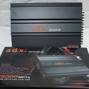 Power Amplifier ADX EARTHQUAKE 609 Mosfet Class AB ADX 4 chan45000 Watt ADX 609
