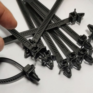 (10PCS) Tali pengikat universal kabel electric insulock body klip panah KC748 Universal