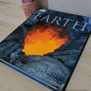 DK Earth The Weather Forest Glaciers Deserts Mountains Rivers Oceans Volcanoes by Adam Hart-Davis Education Book  Hardbound with Dust Cover Preloved Good as New MerryKidzShop
