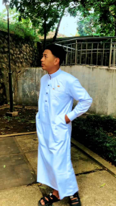 Jubah Gamis Pria Dewasa Langan Panjang Manset