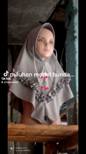 JILBAB ANAK PANDA 2 SARLA/KRUDUNG ANAK INSTAN