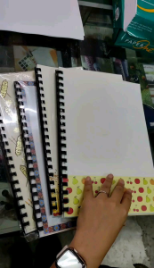 A4 28s+Pvc Cover 2s+Cover 2s Buku Scrap / Binding Set / Buku Folio/buku / buku skrap