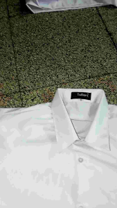 Seragam Sekolah Kemeja Putih Lengan Pendek Tanpa Logo