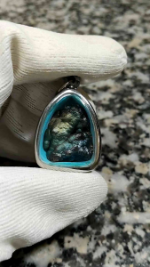 Green Leklai Pendant 青力泥吊坠 Leklai Amulet 马来西亚力泥 100% Natural Leklai Malaysia