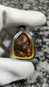 Beads Leklai Pendant 珠粒力泥吊坠 Leklai Amulet 马来西亚力泥 100% Natural Leklai Malaysia