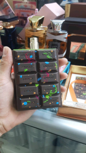 Kunafa Scented Perfume 100ml for Men and Women - Long Lasting Fragrance - Chocolate Inspired Design - Elegant Packaging - Perfect Gift for Any Occasion