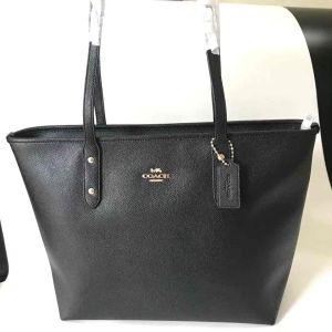 Tas Branded Wanita COACH City Zip Tote Leather