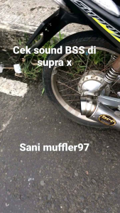 KNALPOT BSS JIGSAW KEONG BUAT MOTOR BEBEK SEPEK 110-200CC JUPITER VEGA SUPRA FIT ASTREA GREND C70 KARISMA REVO ABSOLUTE BLADE