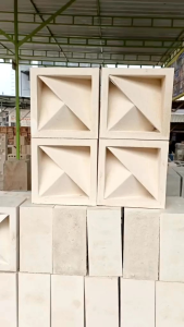 Roster beton minimalis terlaris best seller anti tampias/varian motif/warna putih abu merah/lubang angin modern/hiasan dinding terbaru/dekorasi rumah ruangan/original pabrik - Lazada