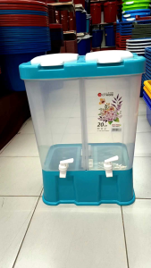 Elianware 20 Liter Bekas Air 2 Bahagian/ Bekas Air Berpaip/ Water Dispenser/ Water Container