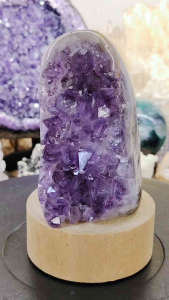 Natural Uruguay High Grade Amethyst Druse Ornament A62 #Amethyst #Naturalcrystal #homedecor #Lifestyle