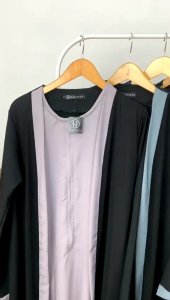 SALWA ABAYA ELEGAN KOMBINASI OUTER
