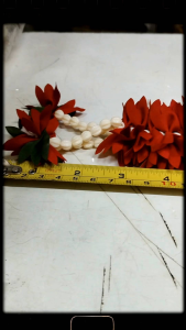 Artificial Malai Garland thoran Flower Door Decoration 5Ft 2PC