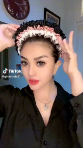 Bando Nagita Slavina Scrunchie Headbands Korea Wanita Dewasa