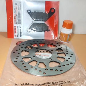 Paketan Piringan Cakram Depan & Dispad & Minyak Rem Yamaha Jupiter MX Vega R New