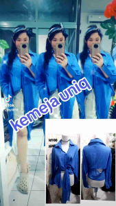 kemeja crop