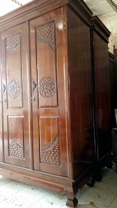 lemari pakaian jati 3 pintu clasik grosir jaya furniture