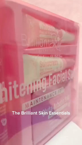 WHITENING FACIAL SET MAINTENACE SET BRILLIANT SKIN ESSENTIAL [100% ORIGINAL & AUTHENTIC]