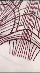 Kain Tulle Sugar & Kendi Kristal Desain