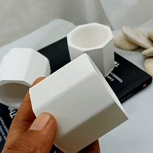 Pot lilin aesthetic octagon