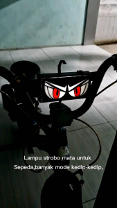 Lampu Sepada Anak Strobo Mata aksesori sepeda