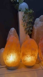 Himalayan Crystal Salt Lamp Full set  --  8 to 9 - kg full set weight -
