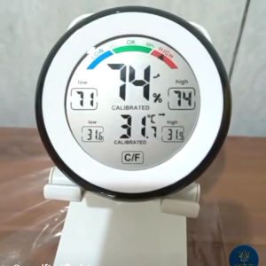 Termometer Digital Pengukur Suhu & Kelembapan Ruangan