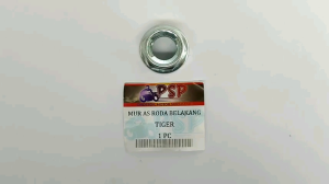 Mur As Roda Belakang Tiger M16 (Harga Per 1 Biji) - Mor Baut Baud Nut Kancing Konci Ban Roda Tromol Belakang Drat 16mm Kunci 24 Honda Tiger Lama Tilam Tiger New Tiger Revo Tirev Tiger Pece