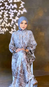[ COD KAFTAN ] EMMARA KAFTAN NADHEERA LUXURY ✅️ GAMIS LEBARAN 2026✅️