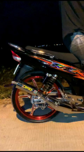 Knalpot fiz r force one standar racing full croom suara super garing
