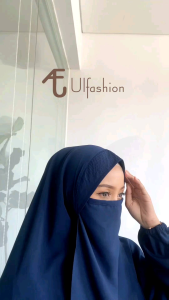 Gamis Abaya Wanita Abaya Polos Kekinian Bahan Wolpeach Luxury By Ulfashion