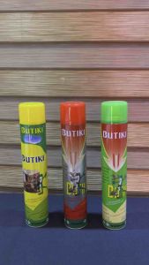 BUTIKI SPRAY WATERBASED MULTI-INSECT KILLER 750ml INSECT SPRAY YELLOW/PEACH PEST CONTROL