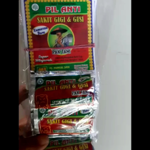 Pil Pak Tani Obat Sakit Gigi 1 Slop Isi 5 Hanger