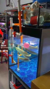 Lọc tách phân Sk hút mặt và hút đáy rành cho hồ tràn trên giấu bơm  và không giấu bơm giấu bơm ko khoan và khoan đều OK