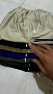 Paket 5 Pcs Celana Pendek 3/4 Bawah Lutut Low Wais Longgar grade B