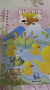[MIN 5 PCS BISA MIX] kertas & cover binder harvest duckie a5